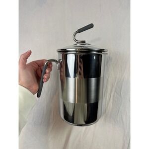 Kuhn Rikon 4th Burner Pot Stainless Steel Multi-Purpose Steamer Pot with Lid